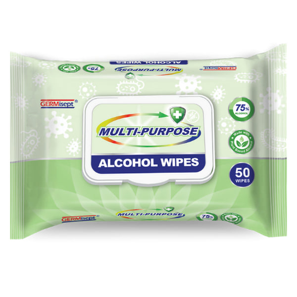 Alcohol Sanitizing Wipes - 50 Wipes